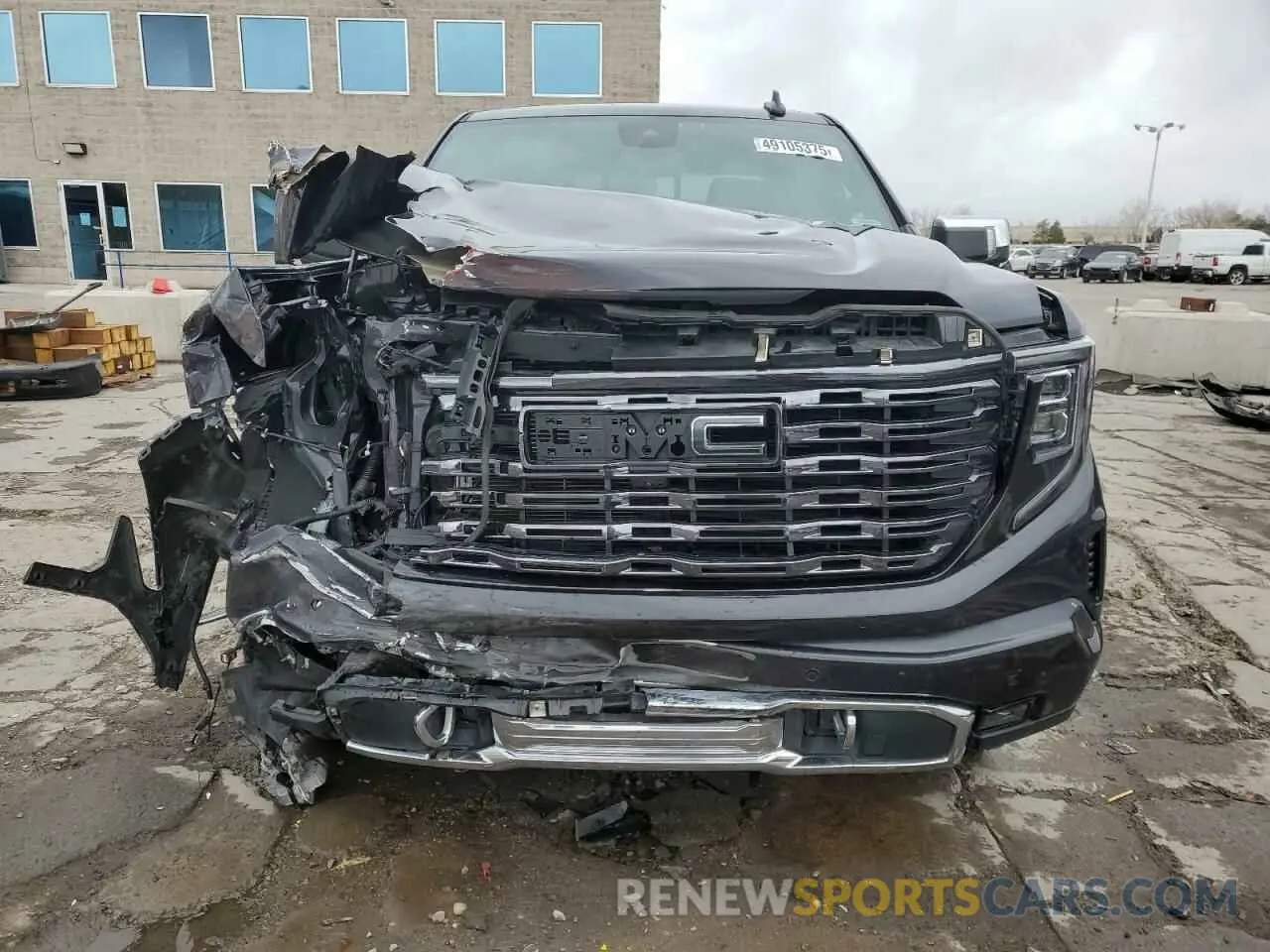 5 Photograph of a damaged car 1GTUUHEL3PZ281854 GMC SIERRA 2023