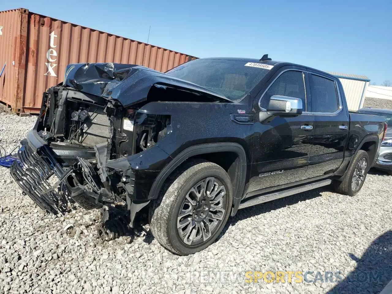 2 Photograph of a damaged car 1GTUUHEL6PZ151034 GMC SIERRA 2023