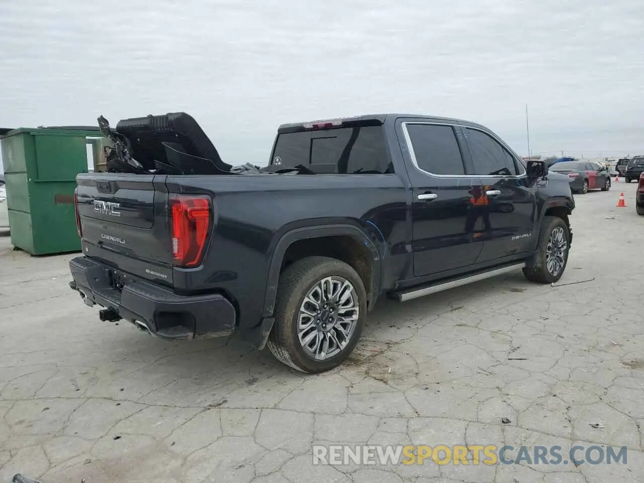 3 Photograph of a damaged car 1GTUUHEL8PZ268422 GMC SIERRA 2023