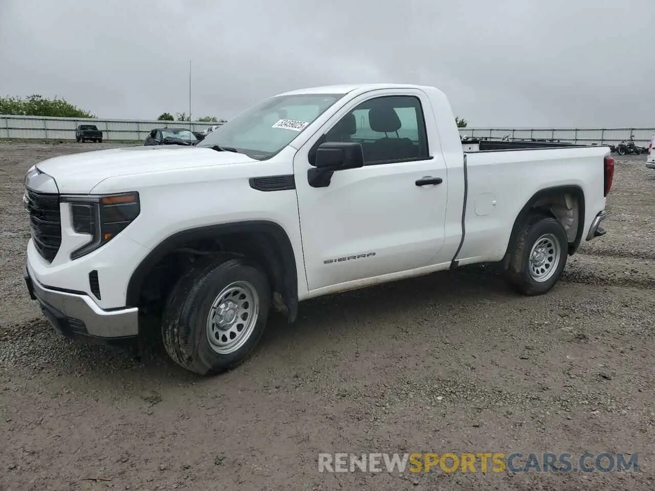 1 Photograph of a damaged car 3GTNHAEK4PG182564 GMC SIERRA 2023