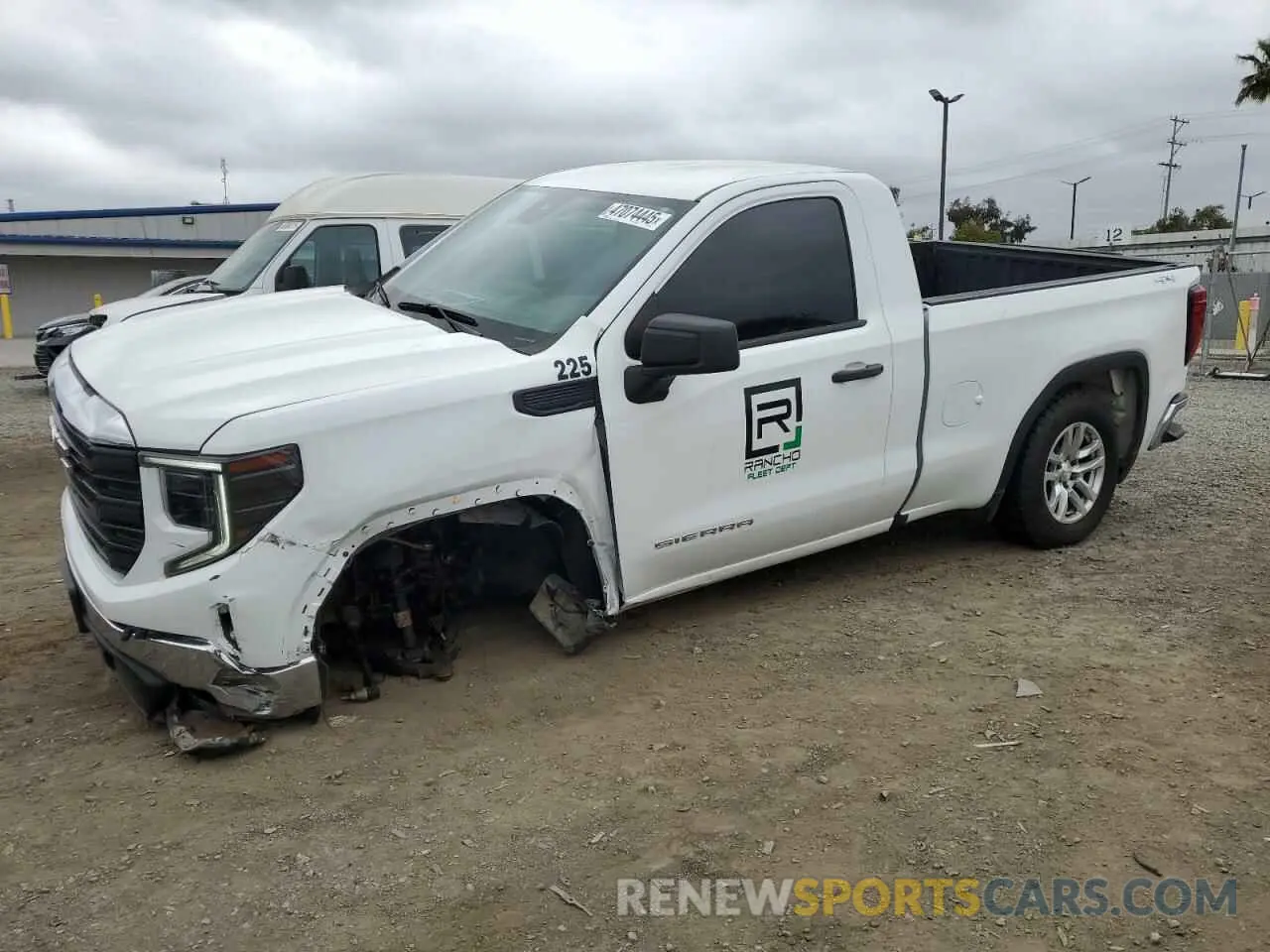 1 Photograph of a damaged car 3GTNUAEK4PG147583 GMC SIERRA 2023