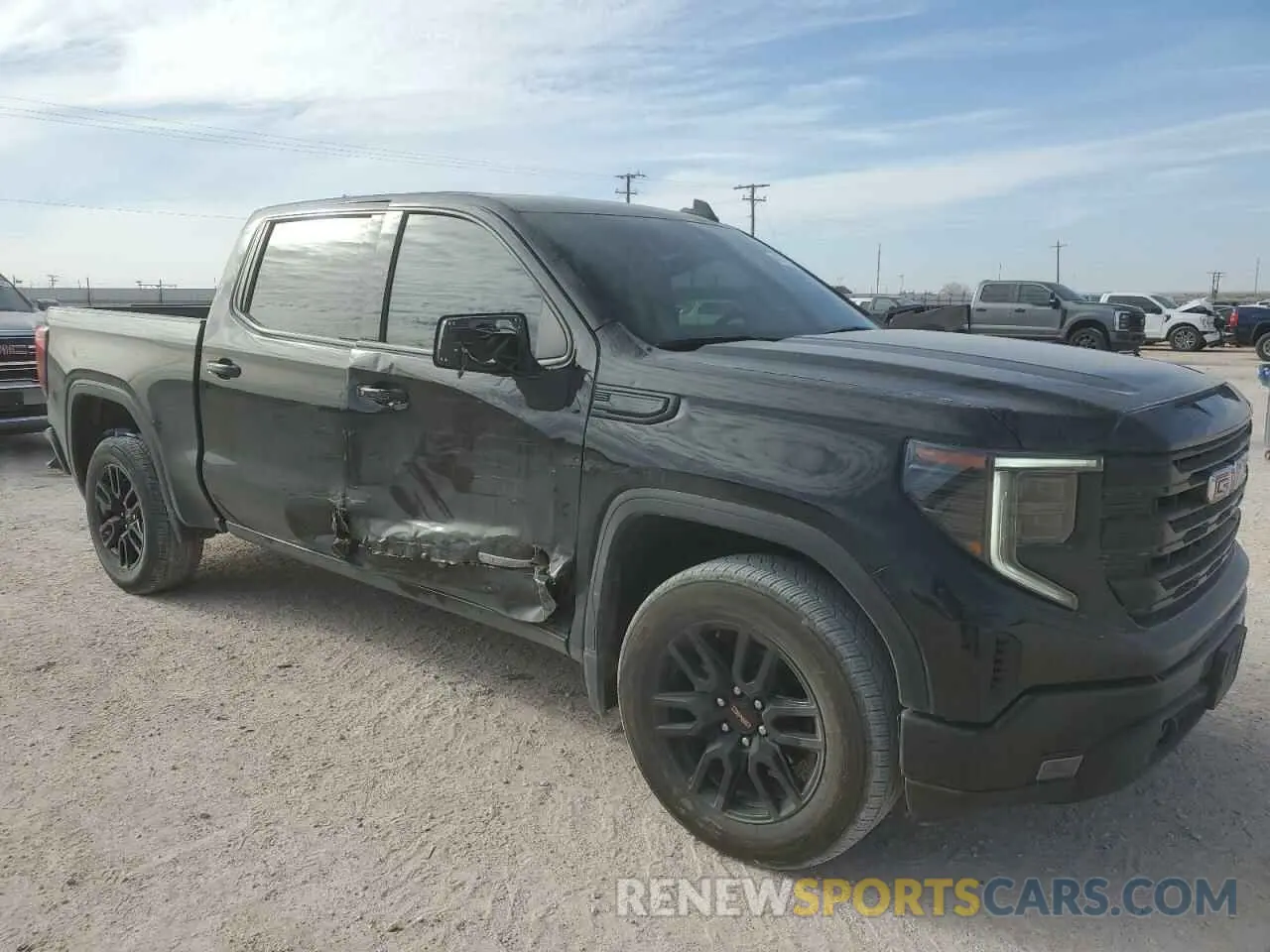 4 Photograph of a damaged car 3GTPHCEK7PG225914 GMC SIERRA 2023