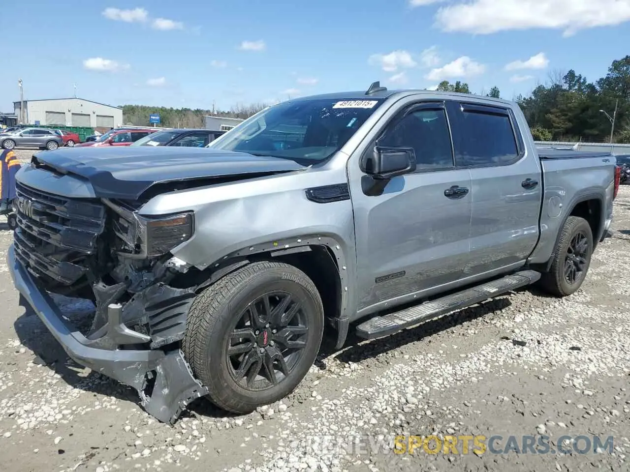 1 Photograph of a damaged car 3GTPUCEK1PG148906 GMC SIERRA 2023