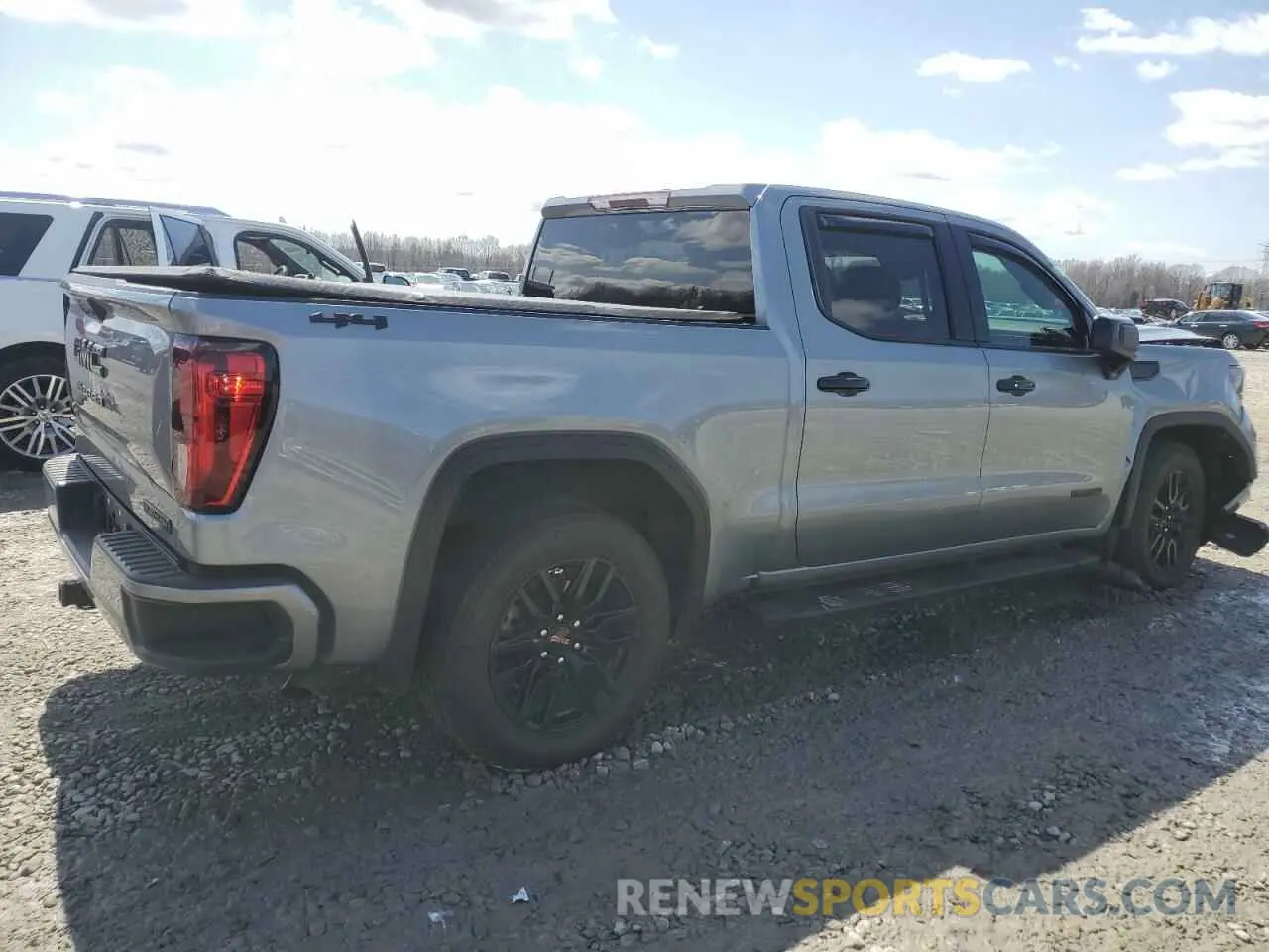 3 Photograph of a damaged car 3GTPUCEK1PG148906 GMC SIERRA 2023