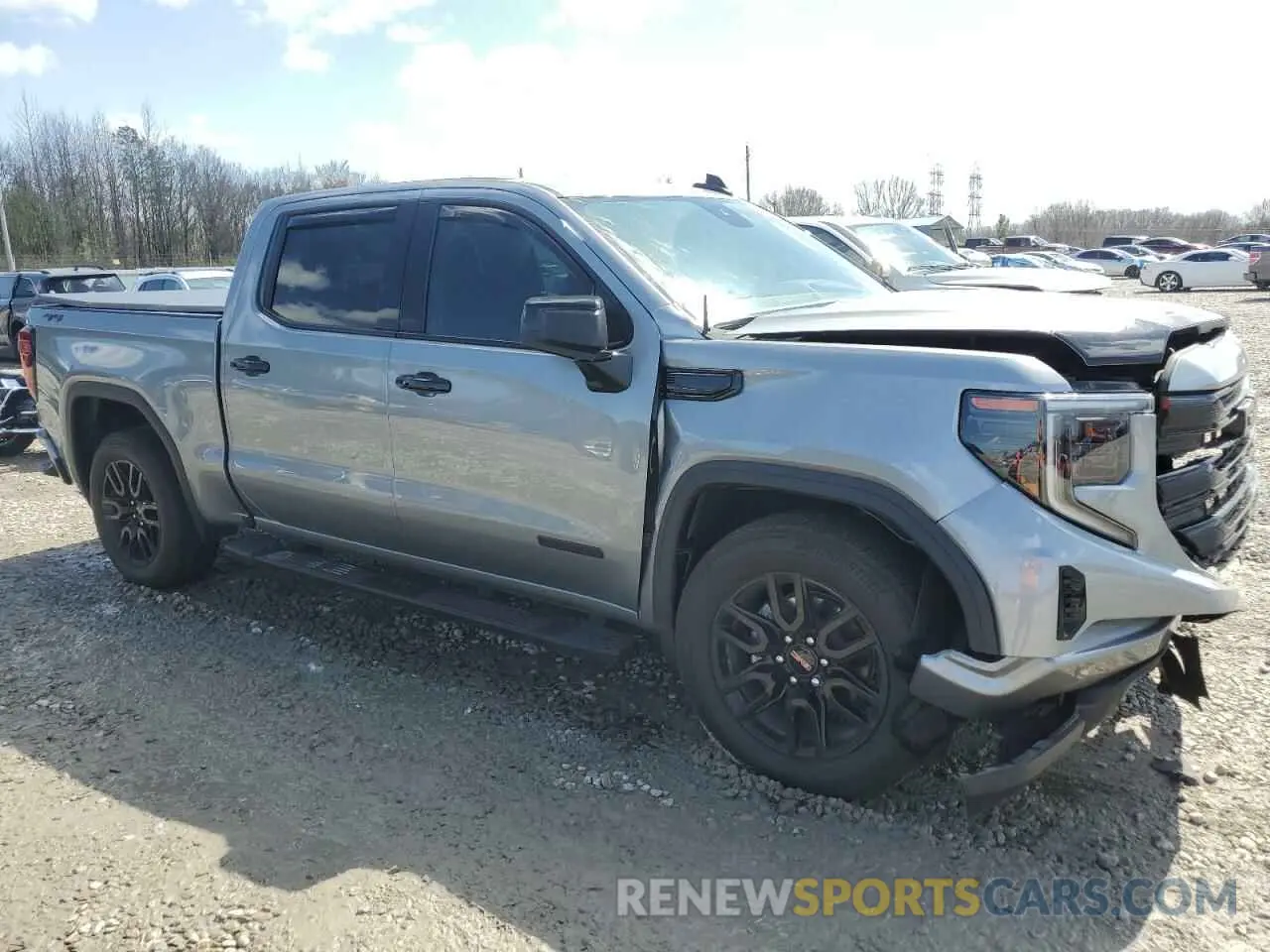 4 Photograph of a damaged car 3GTPUCEK1PG148906 GMC SIERRA 2023