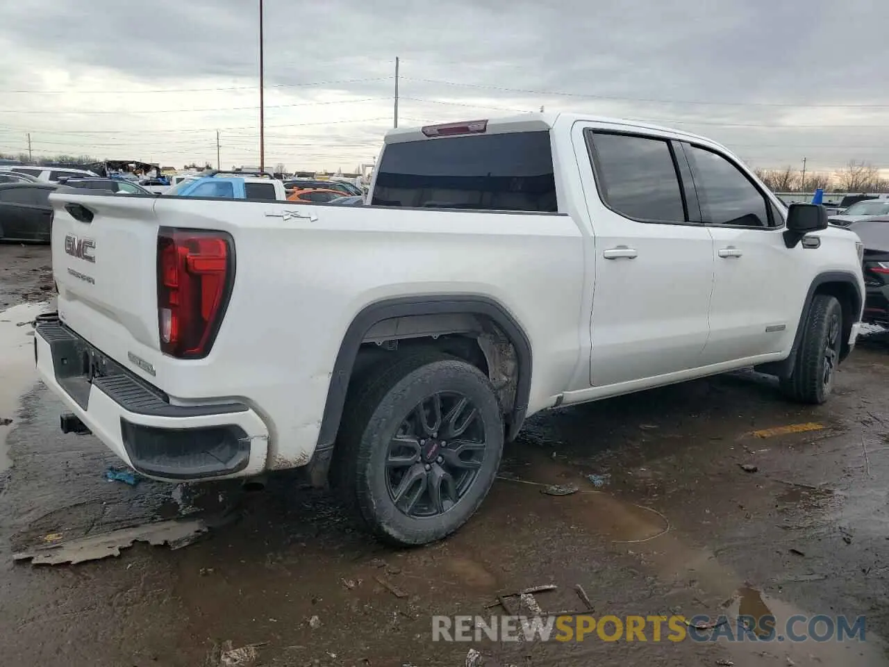3 Photograph of a damaged car 3GTPUJEK5PG137279 GMC SIERRA 2023