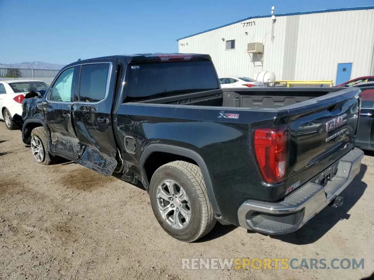 2 Photograph of a damaged car 3GTUUBED7PG271544 GMC SIERRA 2023