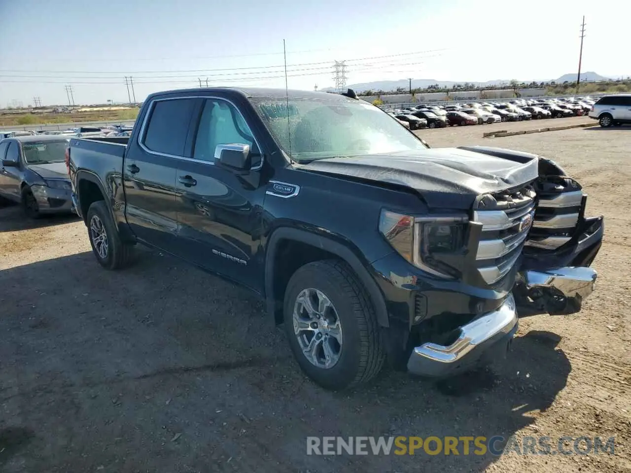 4 Photograph of a damaged car 3GTUUBED7PG271544 GMC SIERRA 2023
