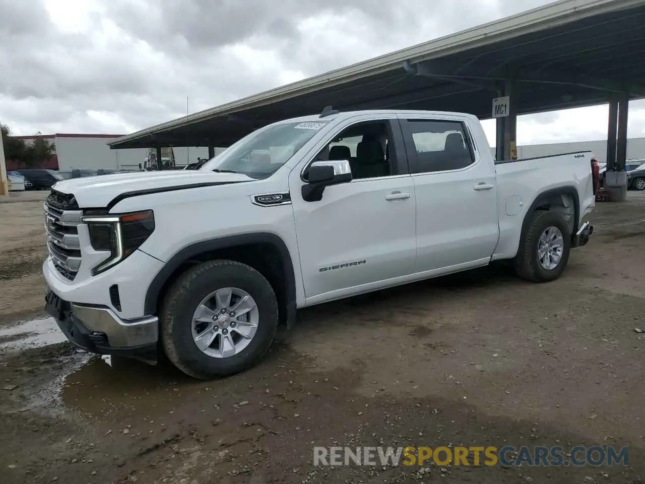 1 Photograph of a damaged car 3GTUUBEDXPG134534 GMC SIERRA 2023