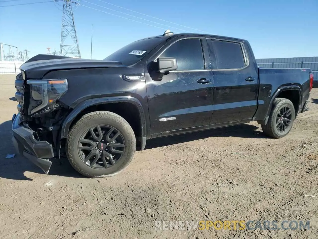 1 Photograph of a damaged car 3GTUUCE80PG328658 GMC SIERRA 2023