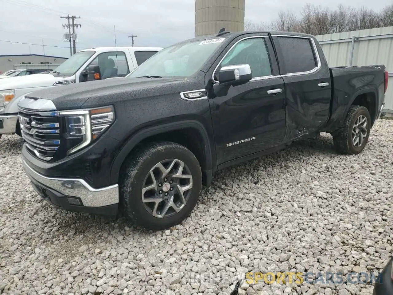 1 Photograph of a damaged car 3GTUUDE86PG250702 GMC SIERRA 2023
