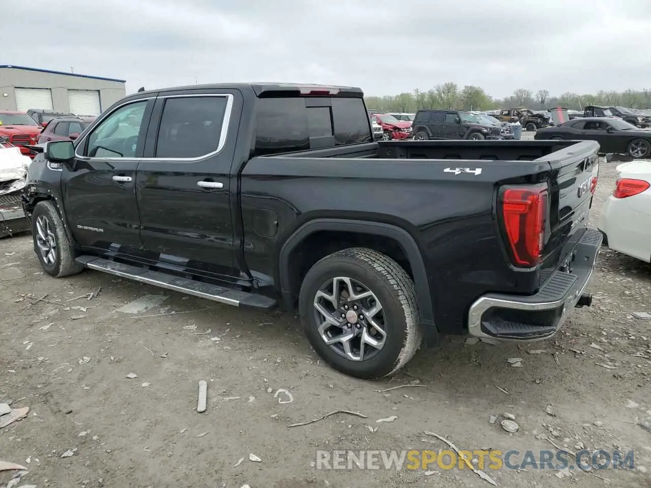 2 Photograph of a damaged car 3GTUUDE89PG288747 GMC SIERRA 2023