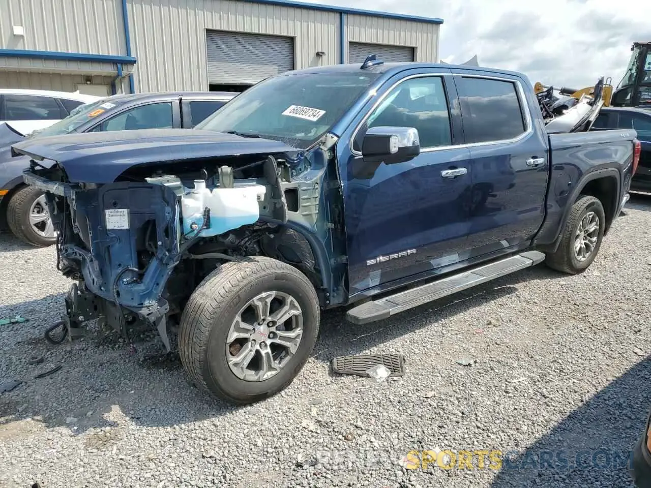 1 Photograph of a damaged car 3GTUUDED0PG106625 GMC SIERRA 2023