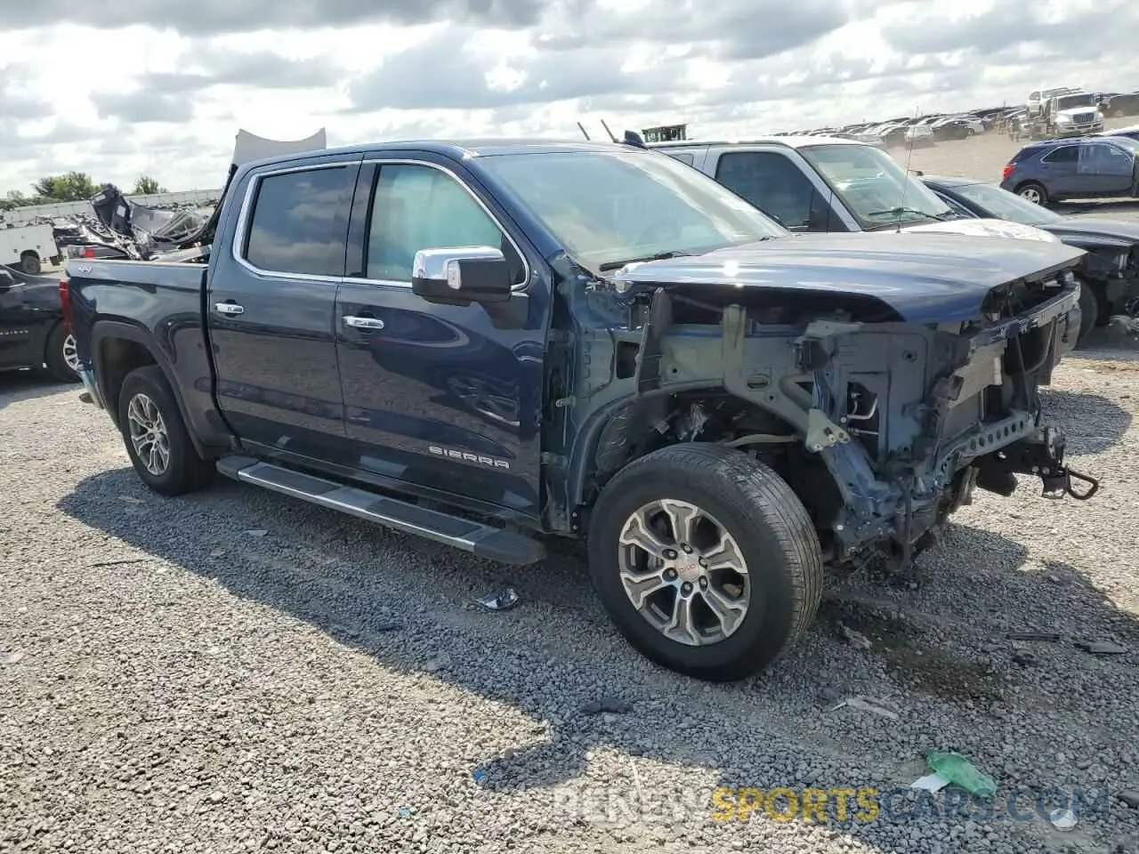 4 Photograph of a damaged car 3GTUUDED0PG106625 GMC SIERRA 2023