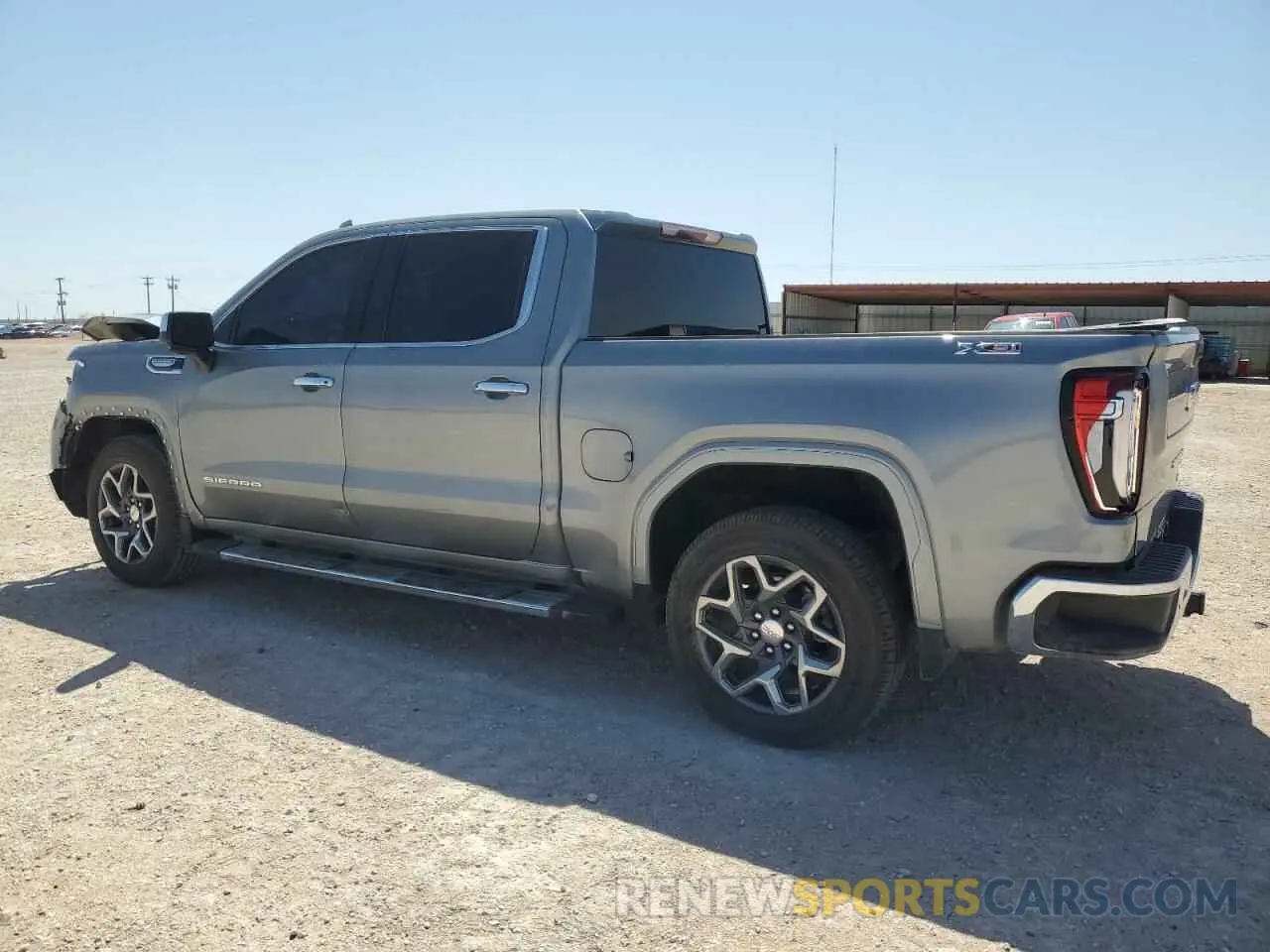 2 Photograph of a damaged car 3GTUUDED0PG164055 GMC SIERRA 2023