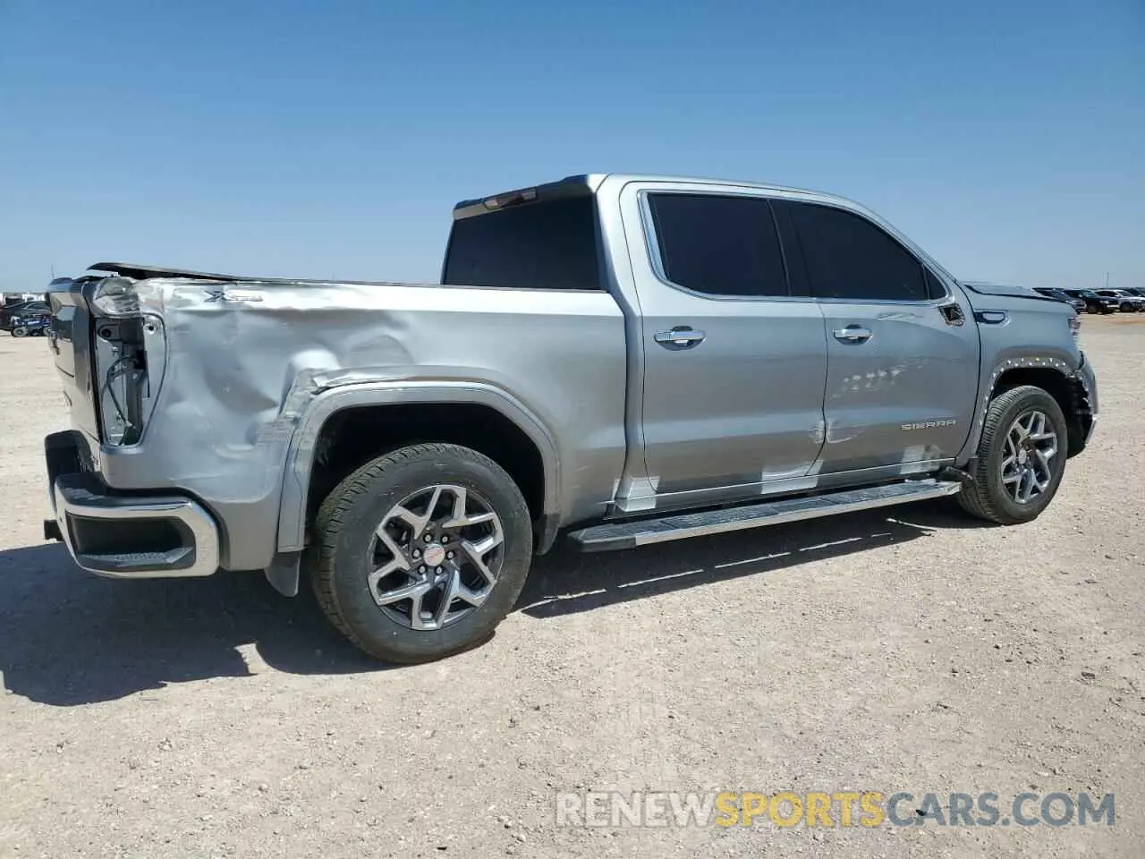 3 Photograph of a damaged car 3GTUUDED0PG164055 GMC SIERRA 2023