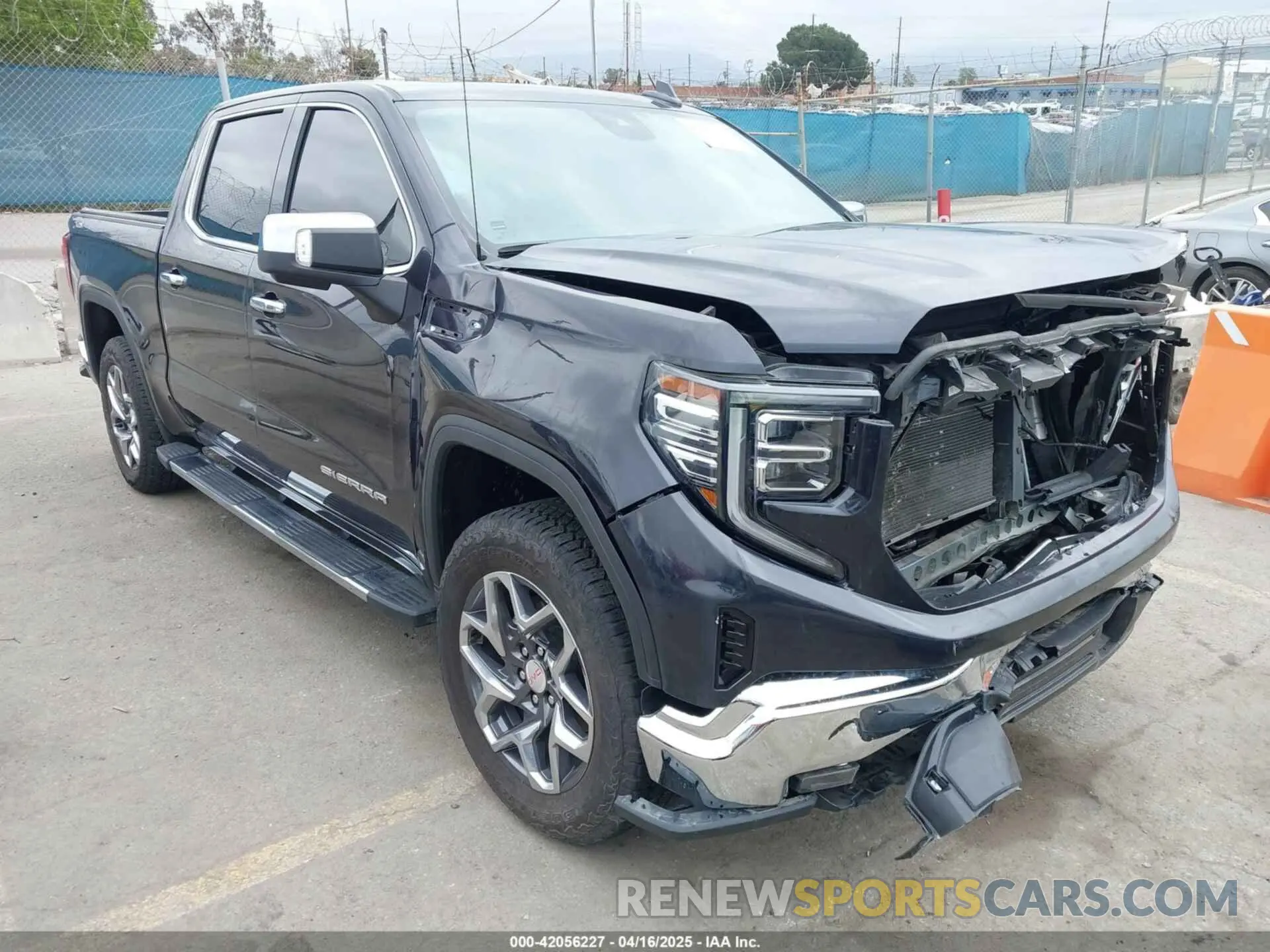 1 Photograph of a damaged car 3GTUUDEL4PG294363 GMC SIERRA 2023