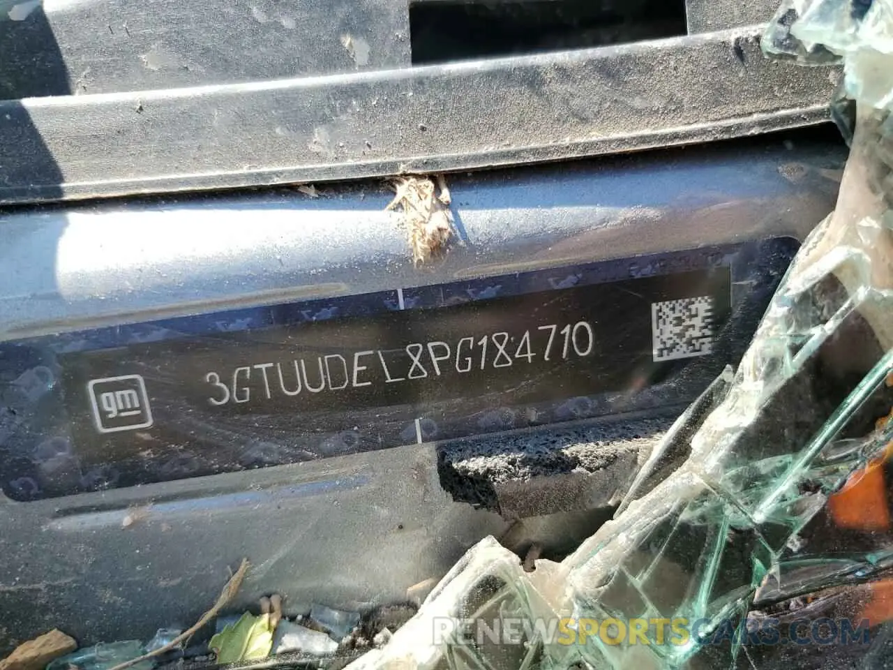 12 Photograph of a damaged car 3GTUUDEL8PG184710 GMC SIERRA 2023