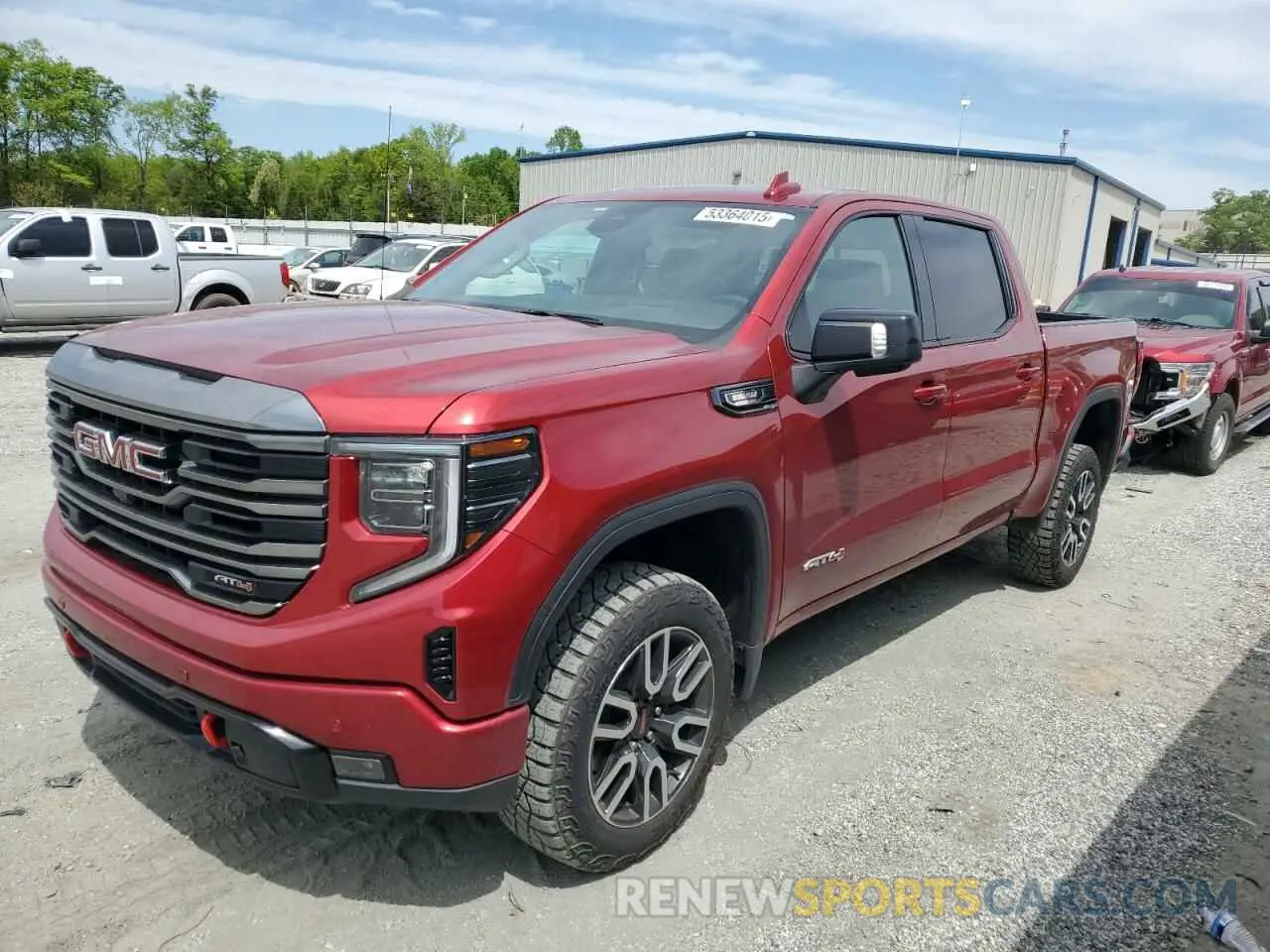 1 Photograph of a damaged car 3GTUUEE85PG328232 GMC SIERRA 2023