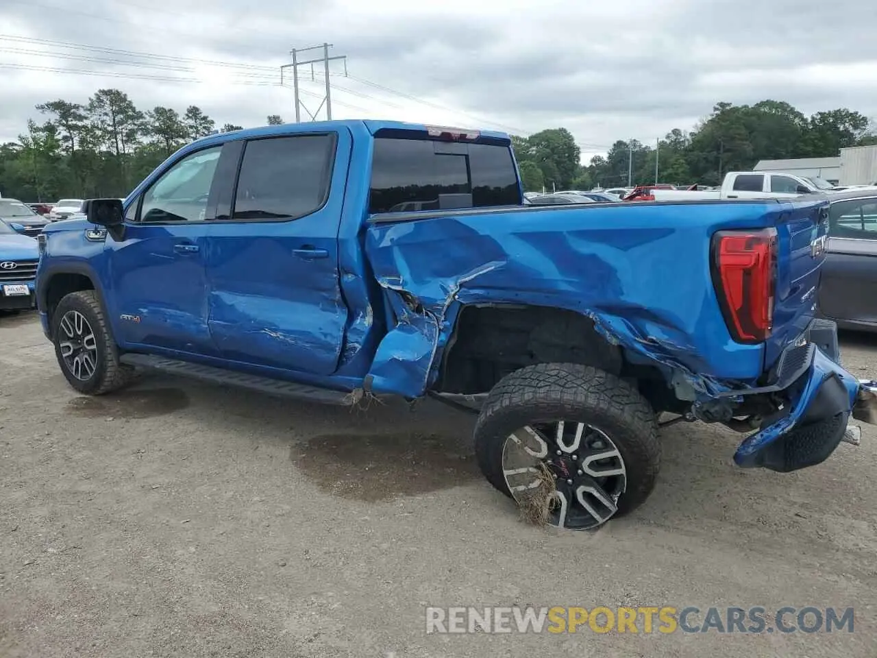 2 Photograph of a damaged car 3GTUUEE85PG341949 GMC SIERRA 2023