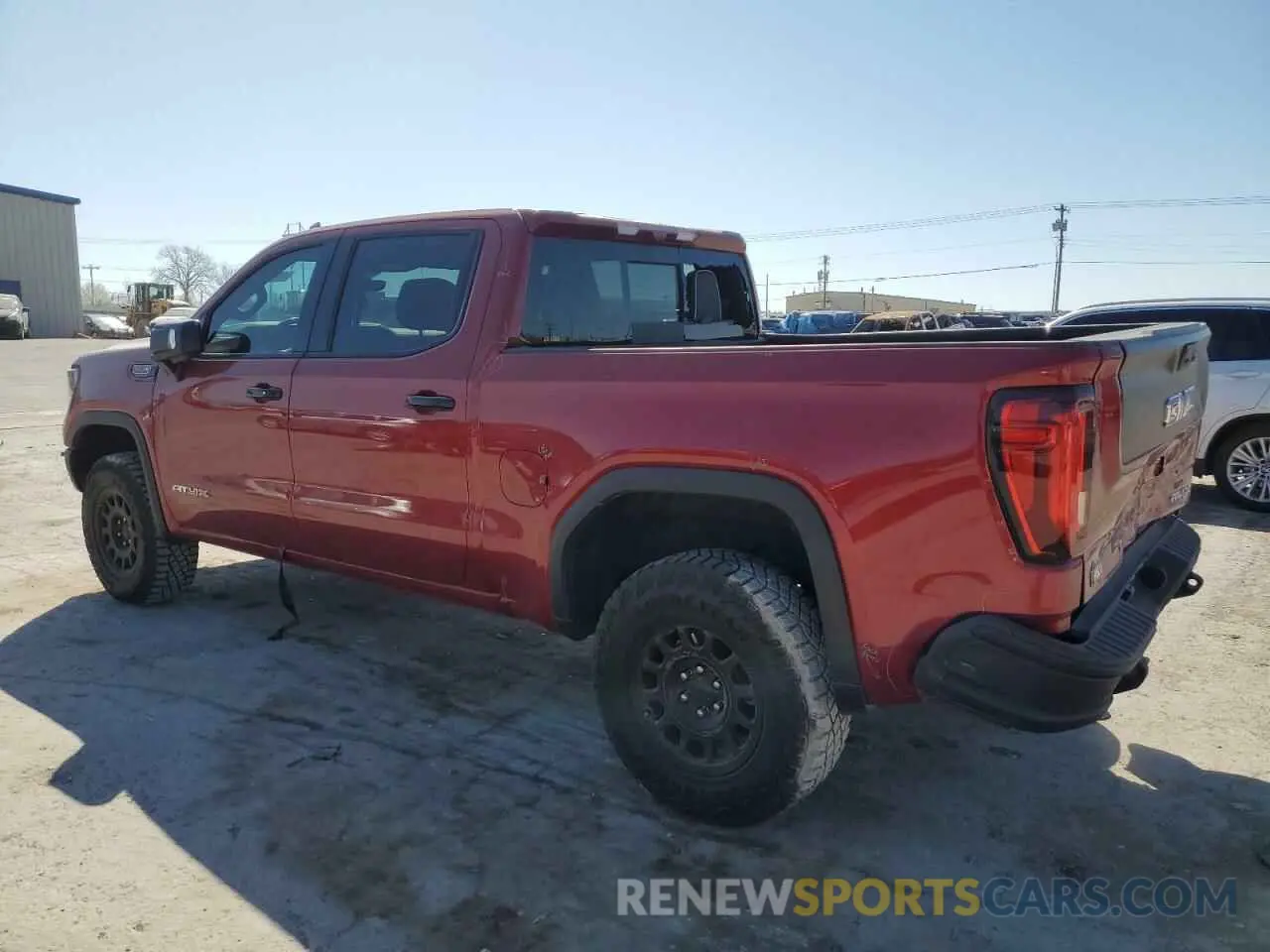 2 Photograph of a damaged car 3GTUUFEL4PG323565 GMC SIERRA 2023