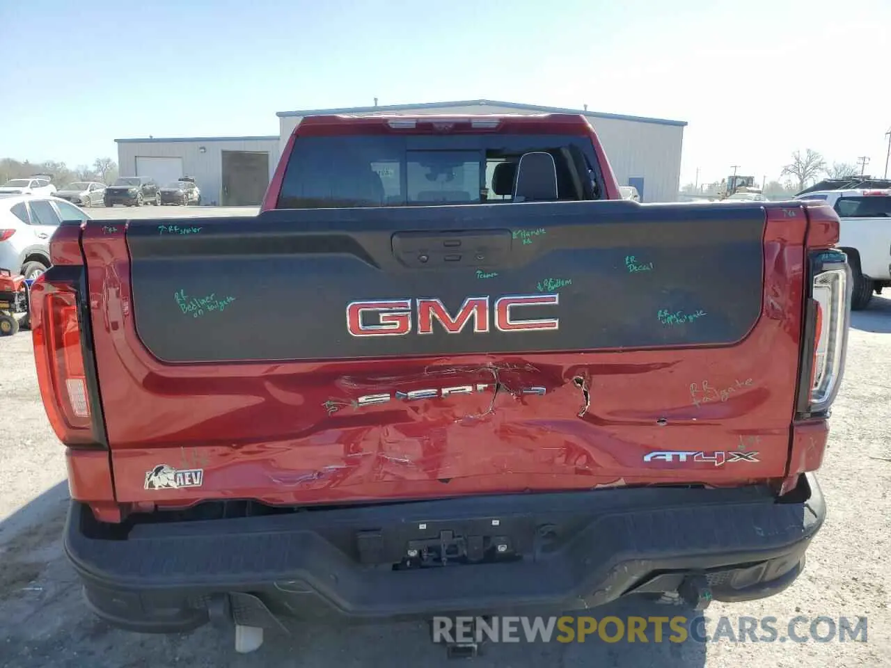 6 Photograph of a damaged car 3GTUUFEL4PG323565 GMC SIERRA 2023