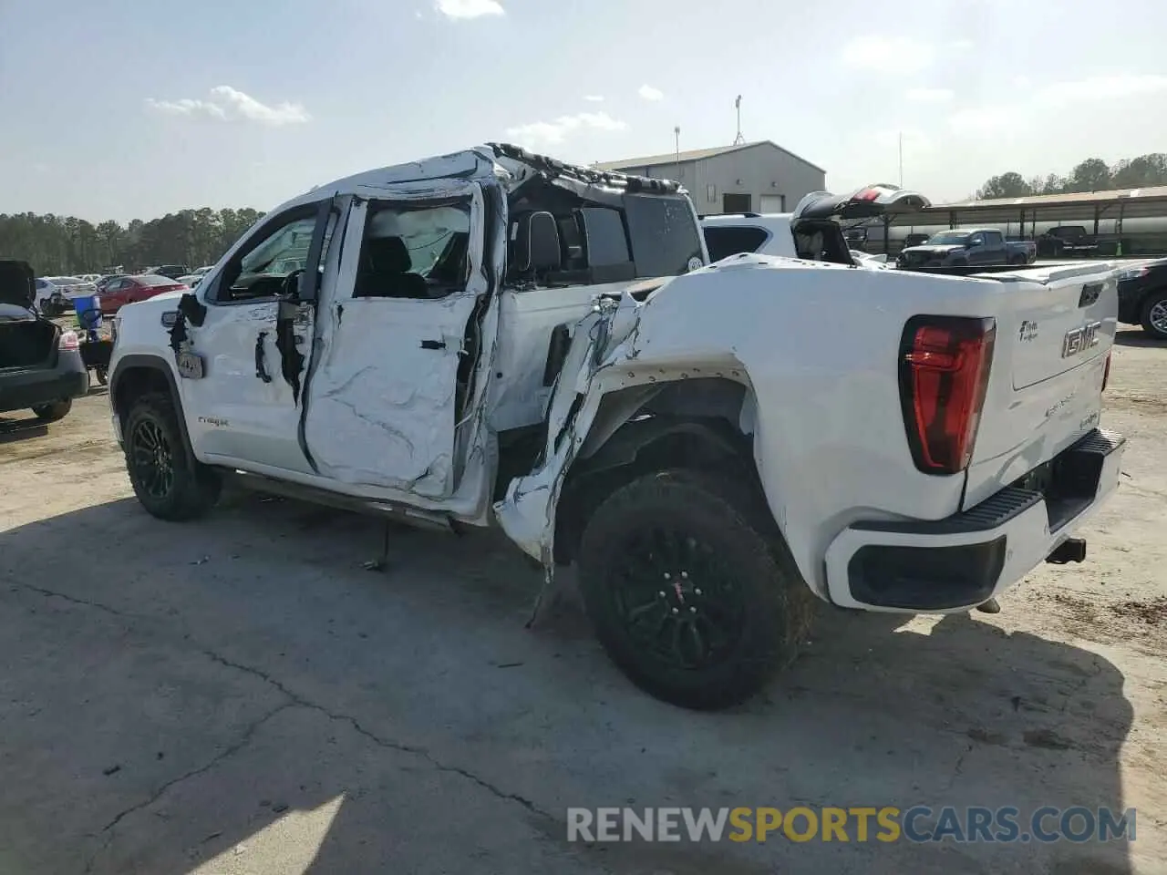 2 Photograph of a damaged car 3GTUUFEL9PG136421 GMC SIERRA 2023