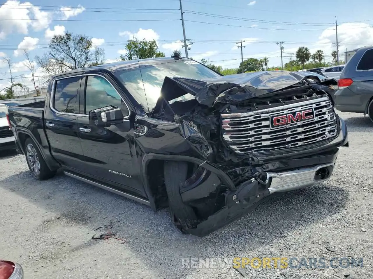 4 Photograph of a damaged car 3GTUUGEL1PG325893 GMC SIERRA 2023