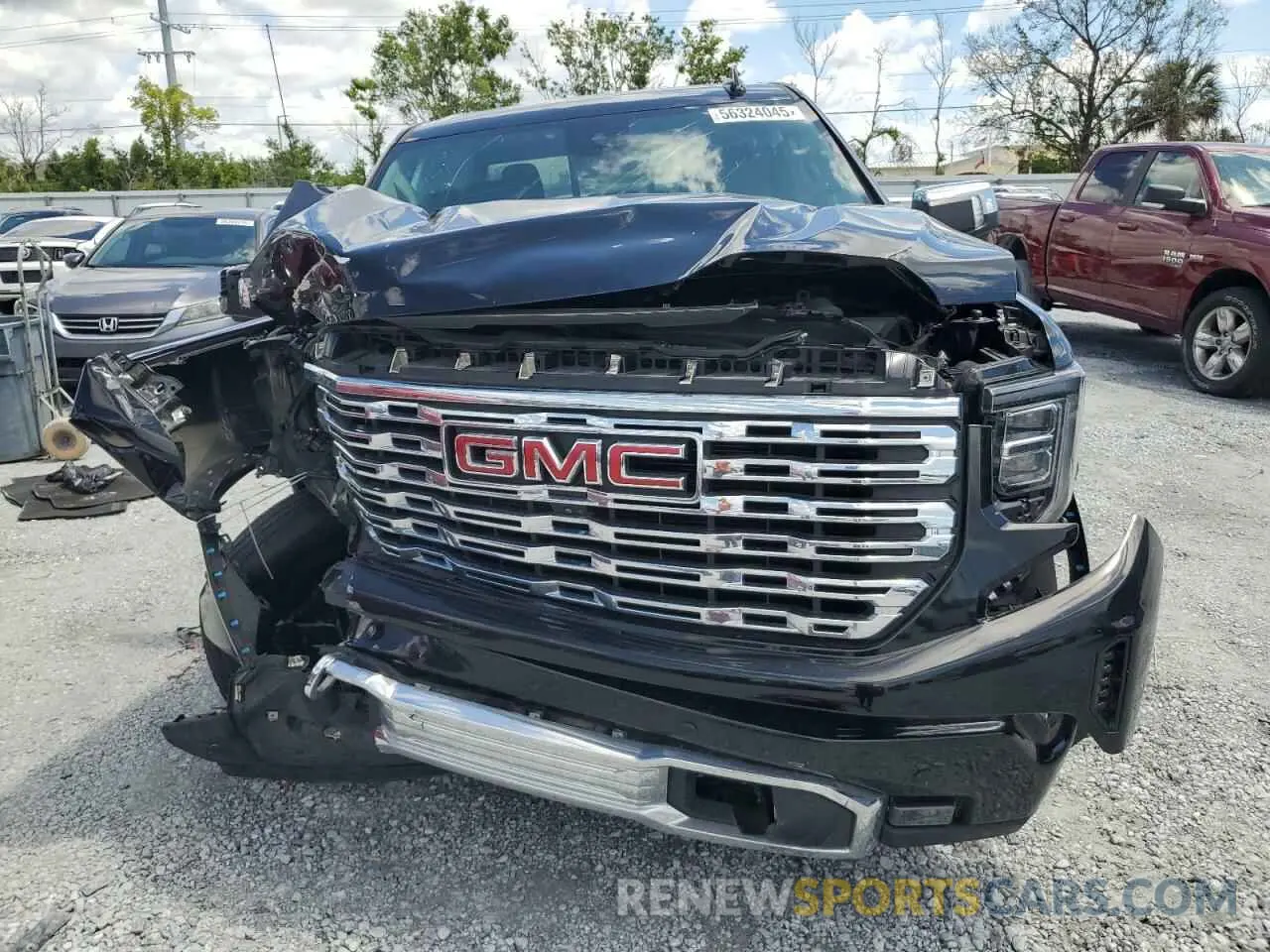 5 Photograph of a damaged car 3GTUUGEL1PG325893 GMC SIERRA 2023
