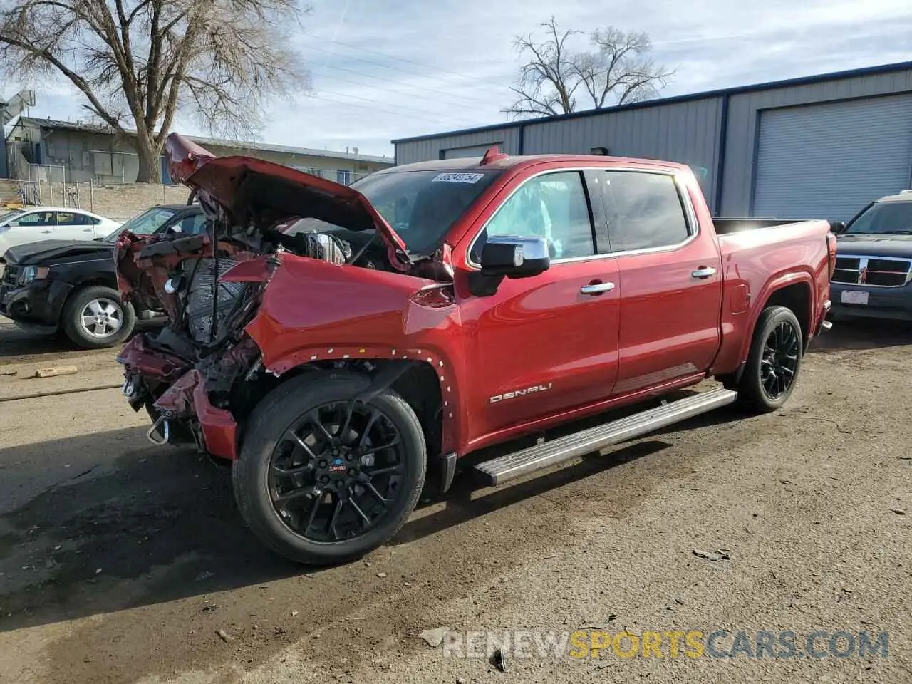 1 Photograph of a damaged car 3GTUUGEL2PG161103 GMC SIERRA 2023