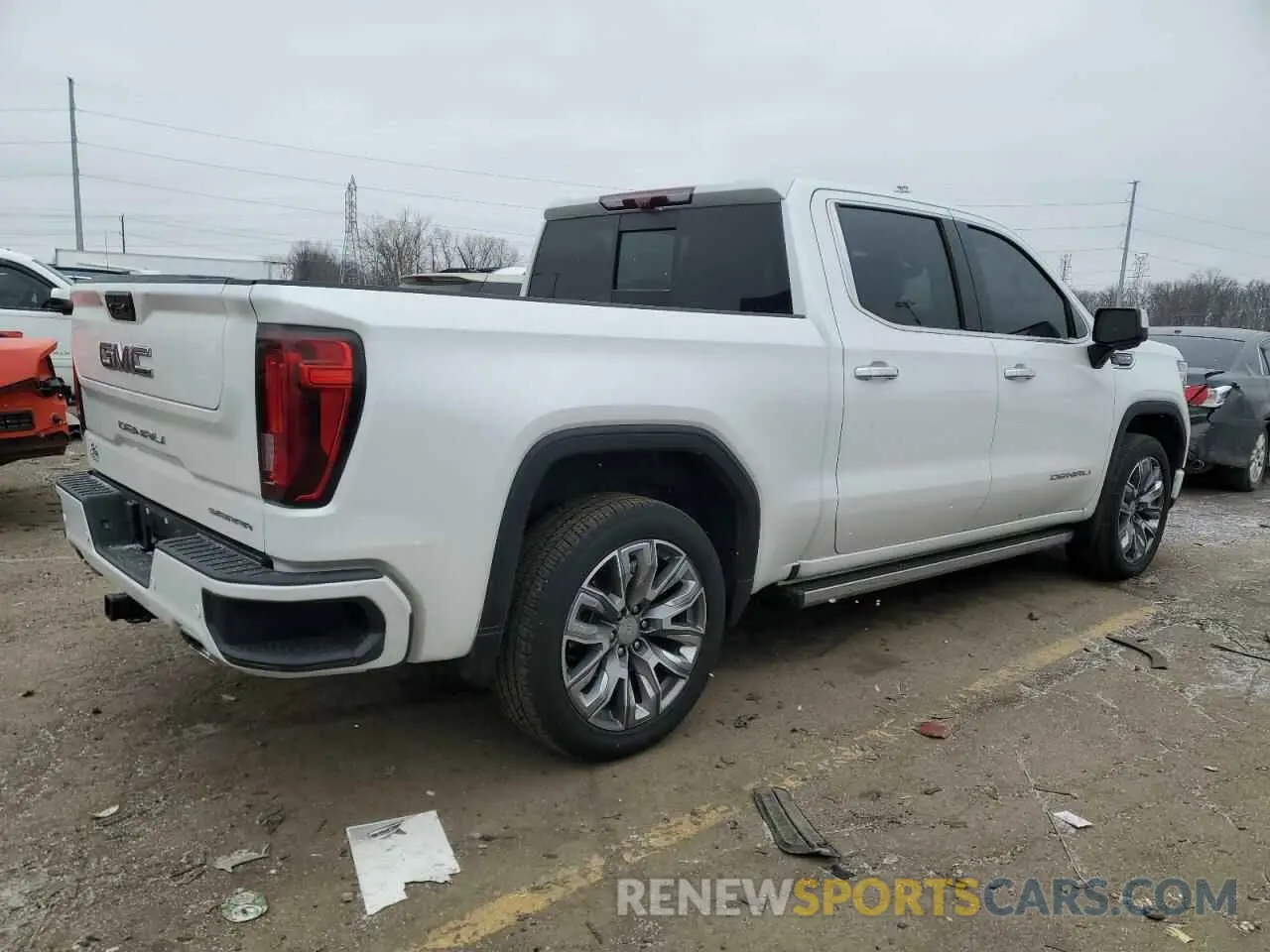 3 Photograph of a damaged car 3GTUUGEL2PG333744 GMC SIERRA 2023