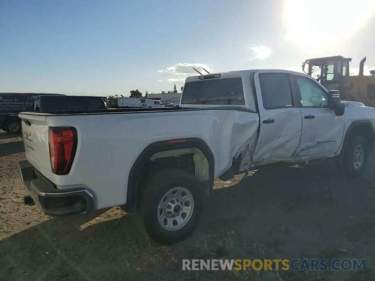 3 Photograph of a damaged car 1GT48PE79RF294842 GMC SIERRA 2024