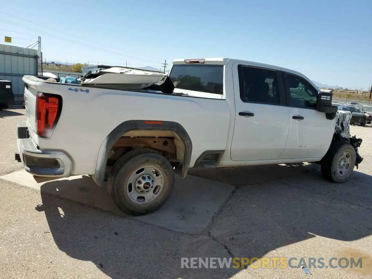 3 Photograph of a damaged car 1GT49LE72RF159367 GMC SIERRA 2024