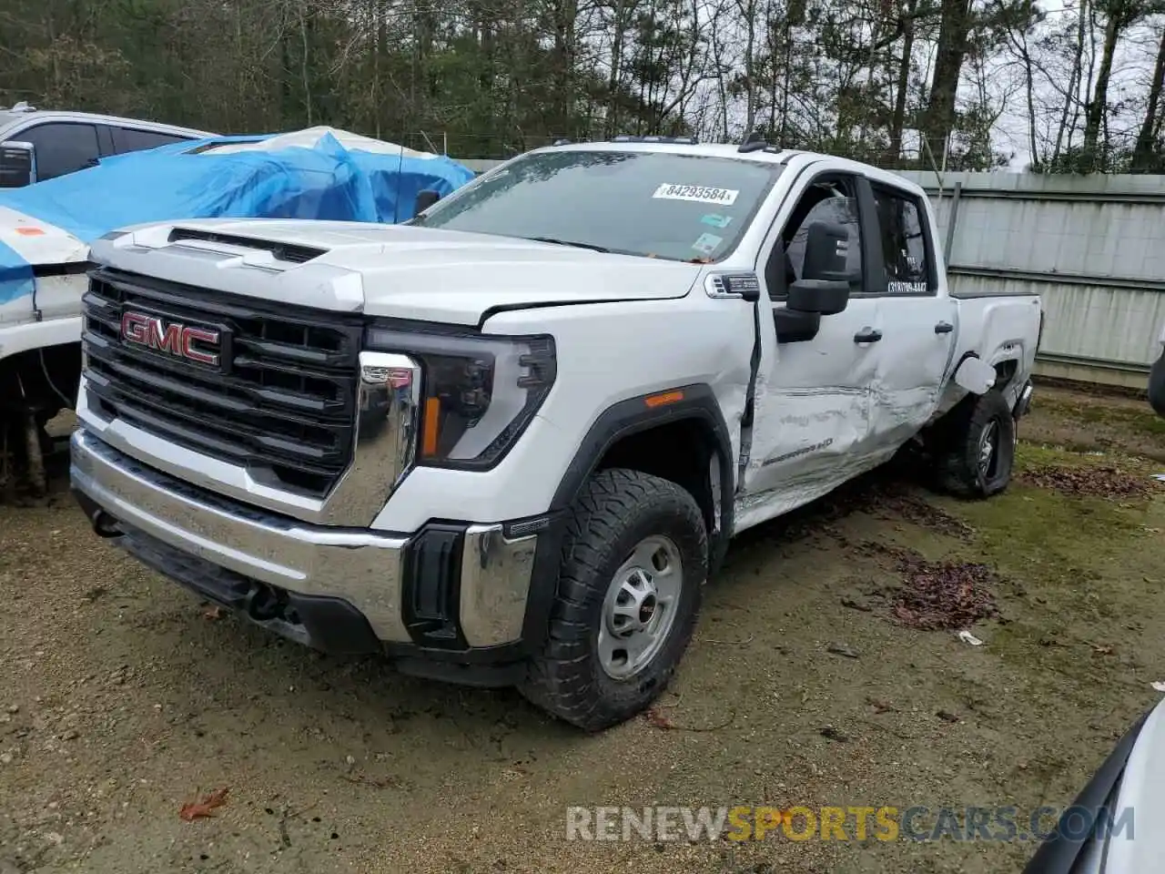 1 Photograph of a damaged car 1GT49LE74RF133465 GMC SIERRA 2024