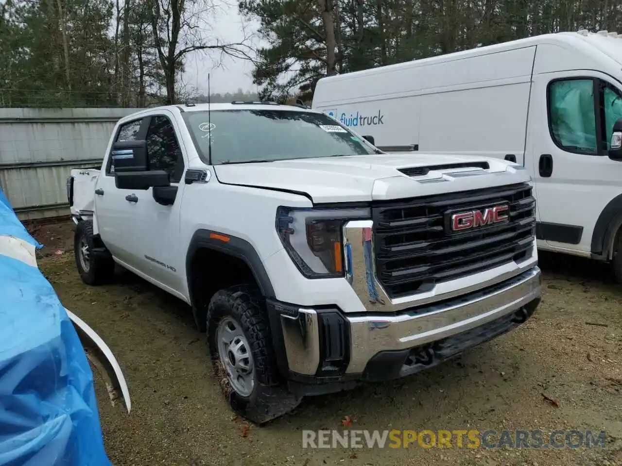 4 Photograph of a damaged car 1GT49LE74RF133465 GMC SIERRA 2024