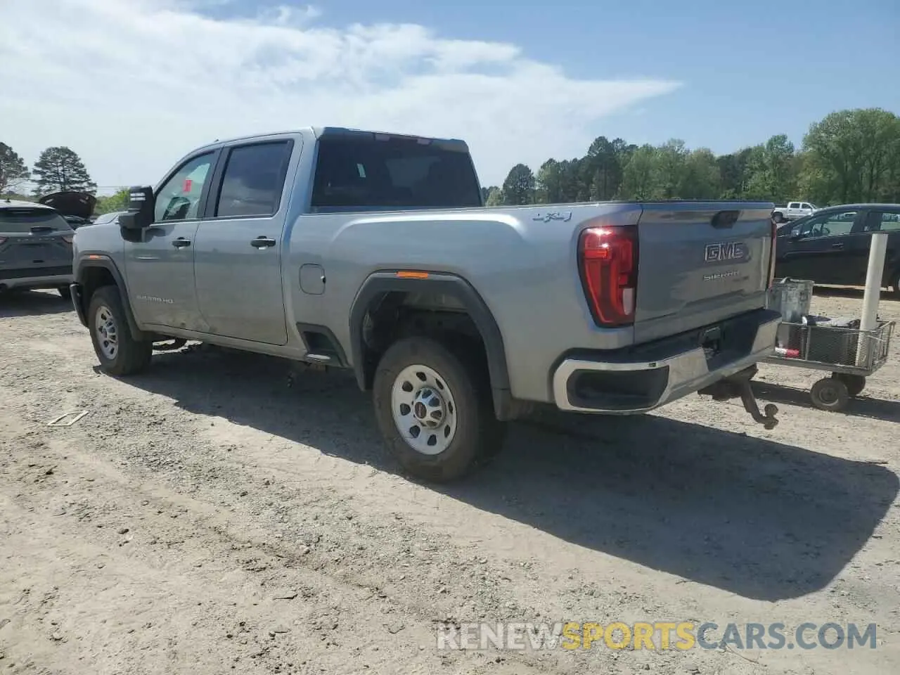 2 Photograph of a damaged car 1GT49LE76RF401495 GMC SIERRA 2024