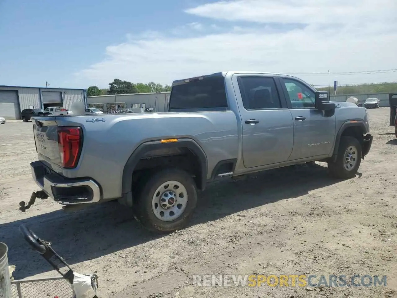 3 Photograph of a damaged car 1GT49LE76RF401495 GMC SIERRA 2024