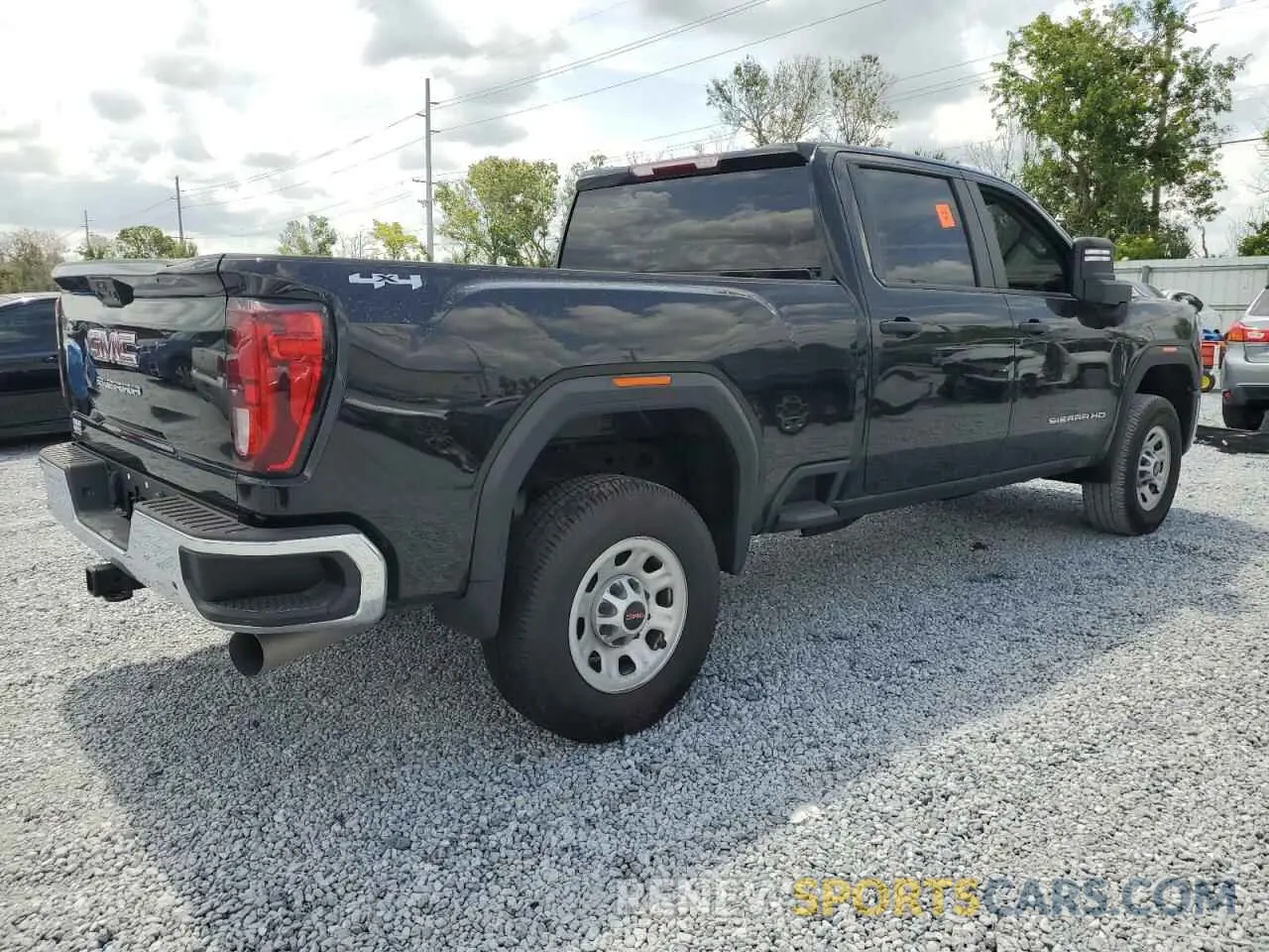 3 Photograph of a damaged car 1GT49LEY8RF457110 GMC SIERRA 2024