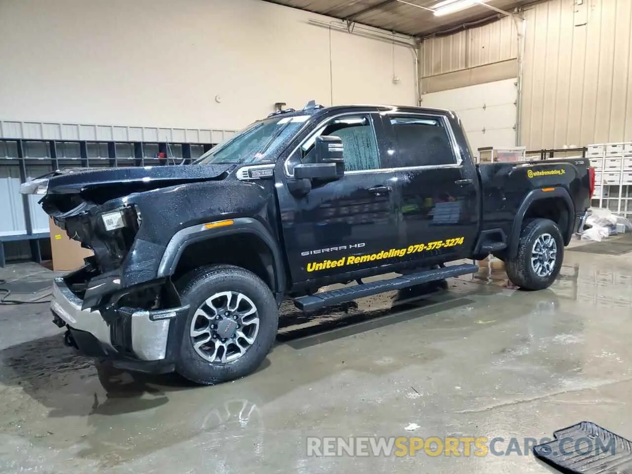1 Photograph of a damaged car 1GT49ME76RF302794 GMC SIERRA 2024