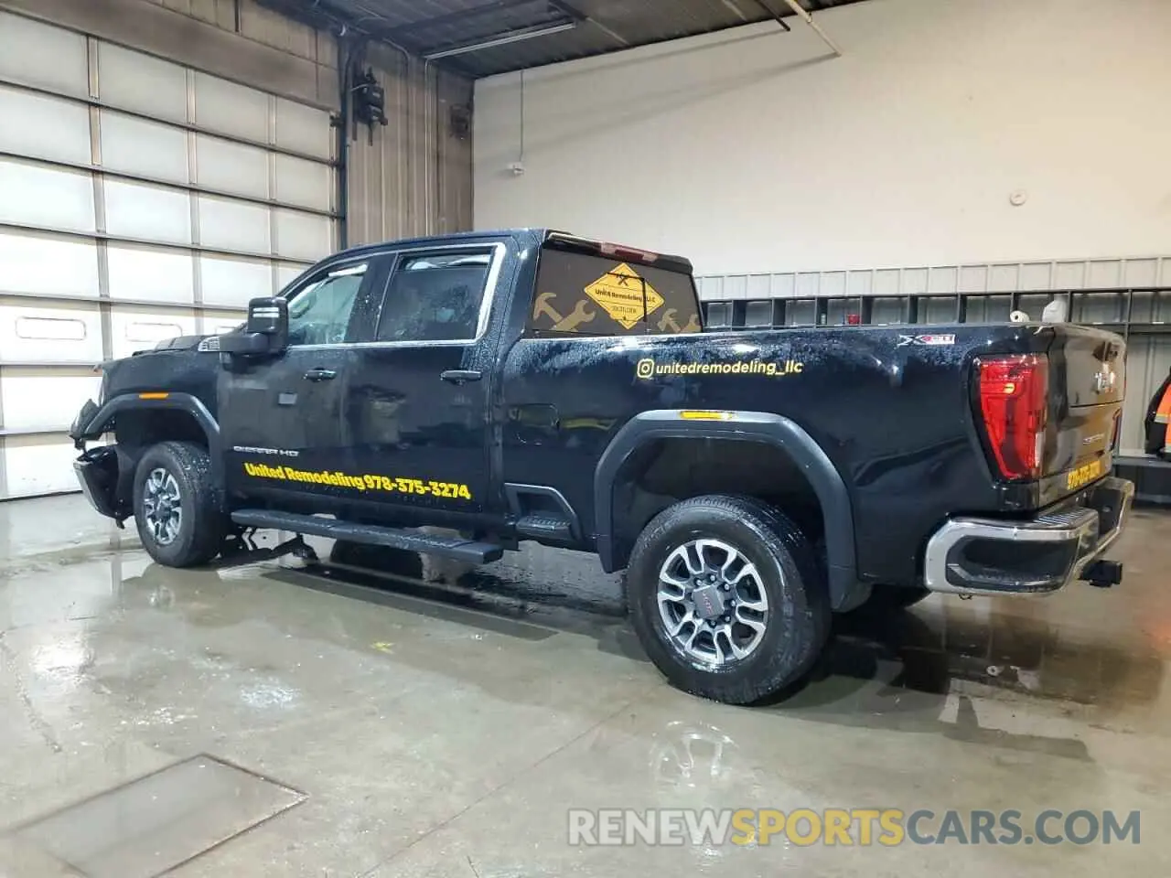 2 Photograph of a damaged car 1GT49ME76RF302794 GMC SIERRA 2024
