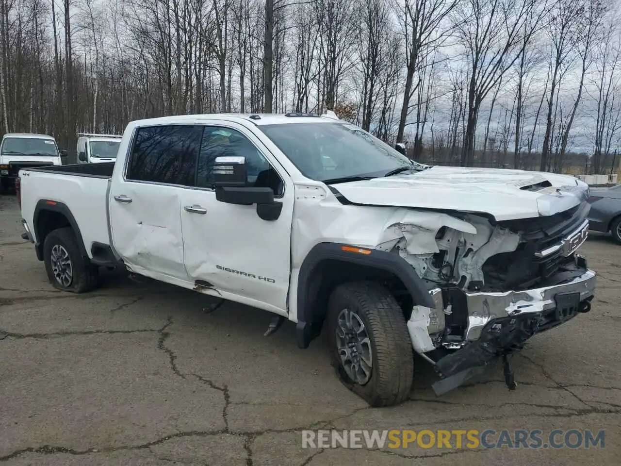 4 Photograph of a damaged car 1GT49NE74RF279666 GMC SIERRA 2024