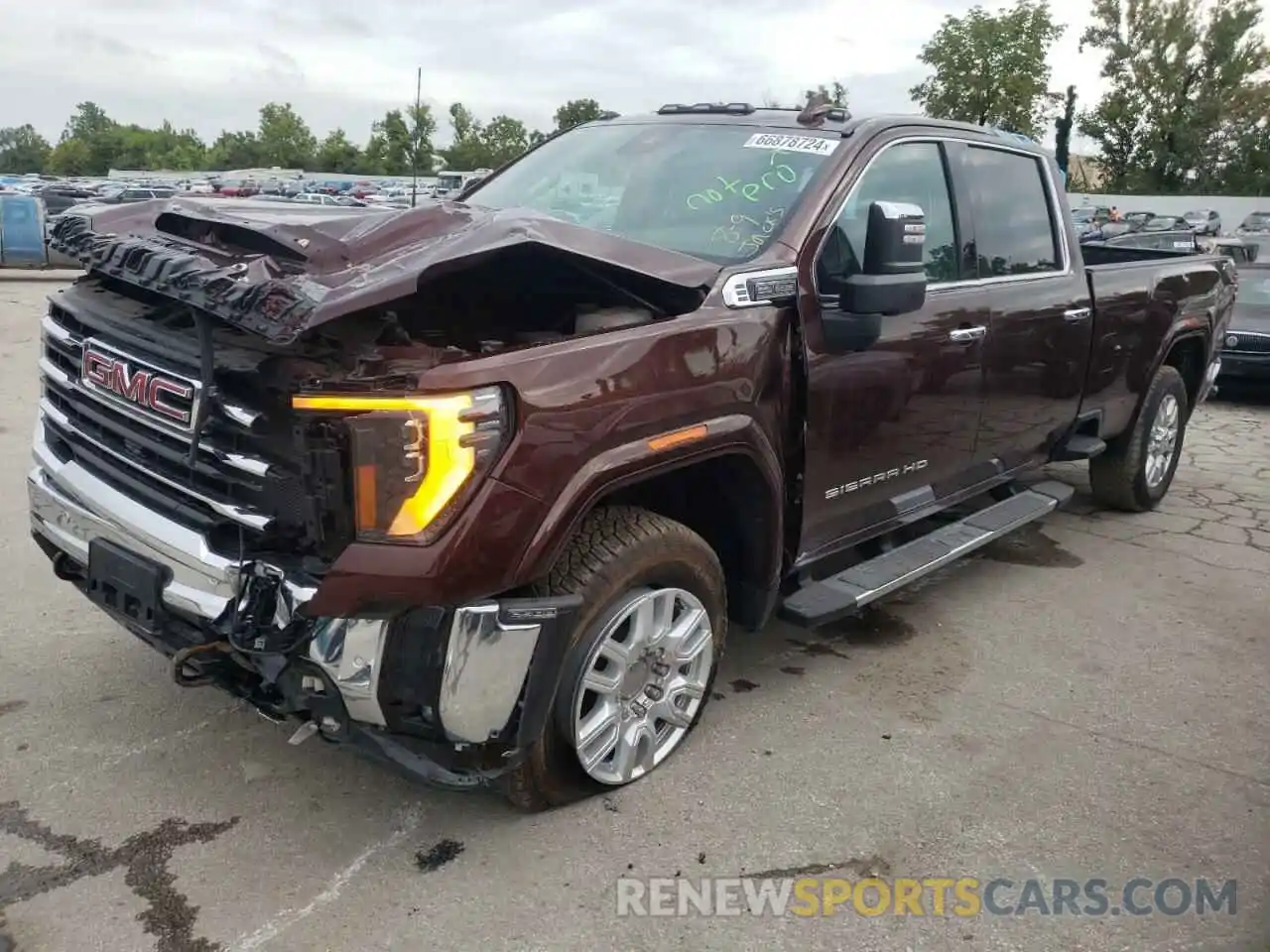 1 Photograph of a damaged car 1GT49NE75RF284987 GMC SIERRA 2024