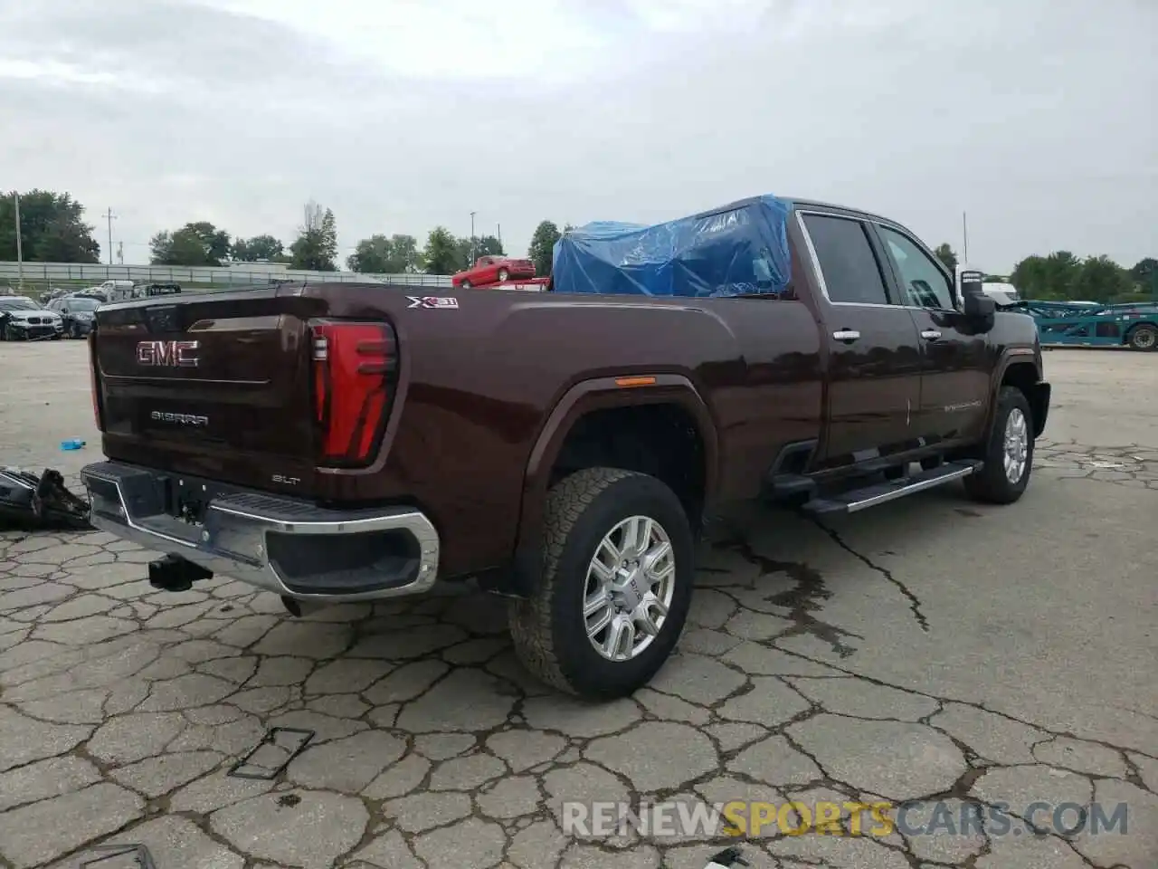 3 Photograph of a damaged car 1GT49NE75RF284987 GMC SIERRA 2024