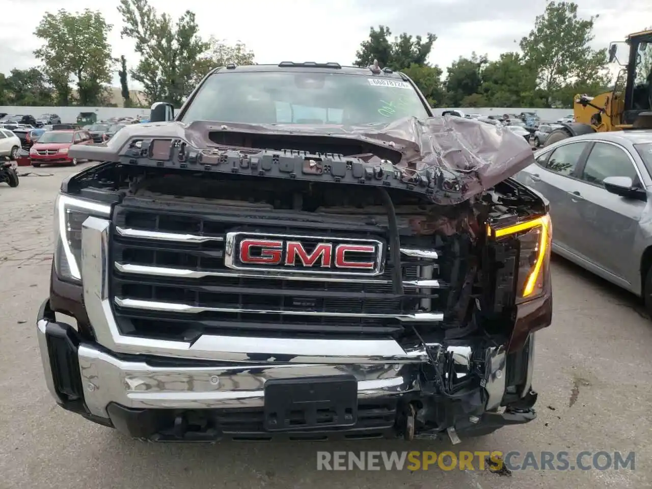 5 Photograph of a damaged car 1GT49NE75RF284987 GMC SIERRA 2024