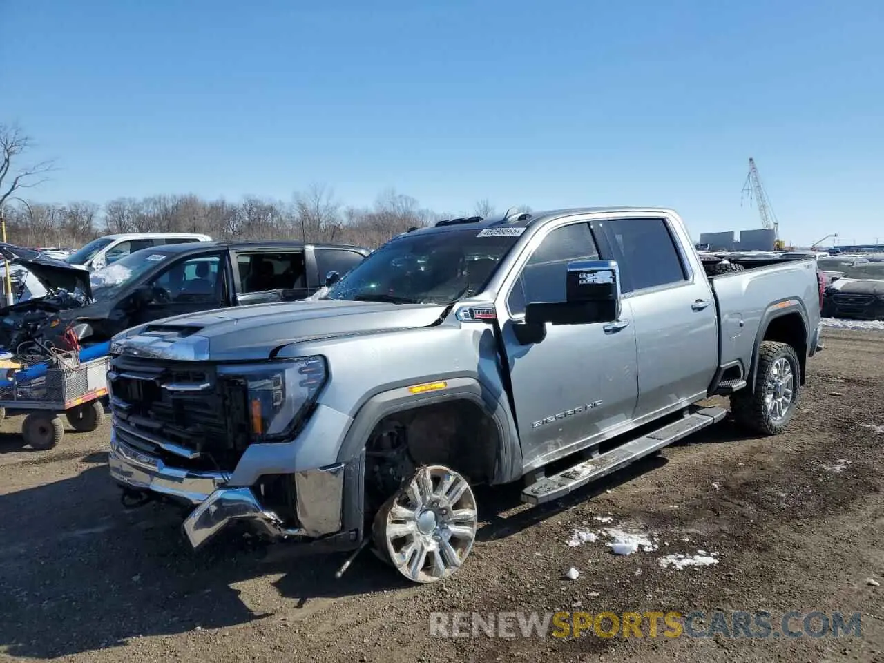 1 Photograph of a damaged car 1GT49NEYXRF350913 GMC SIERRA 2024