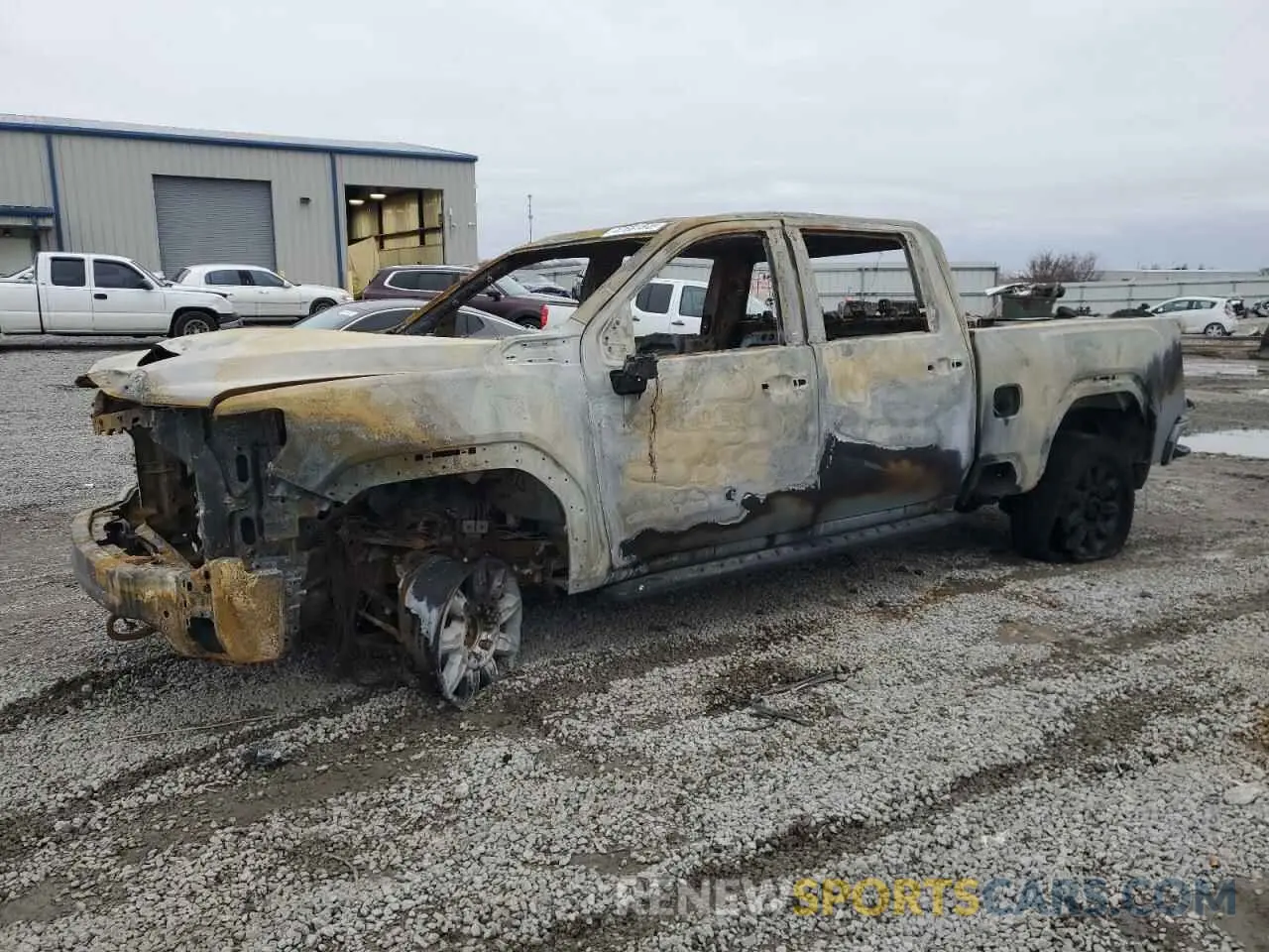 1 Photograph of a damaged car 1GT49PE75RF379710 GMC SIERRA 2024
