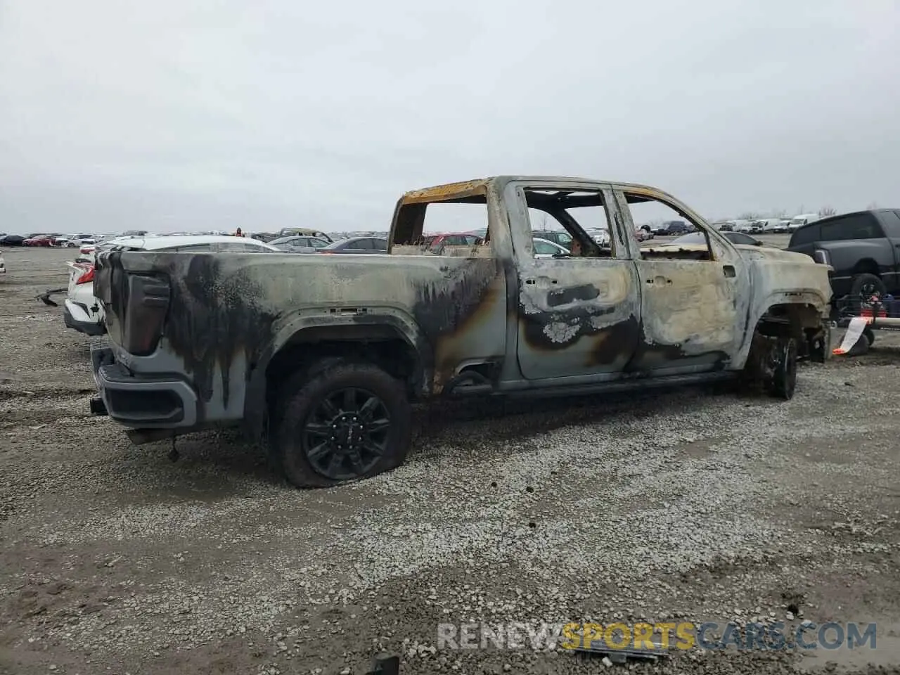 3 Photograph of a damaged car 1GT49PE75RF379710 GMC SIERRA 2024