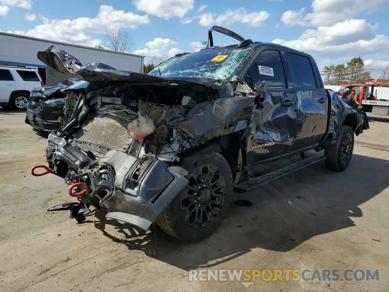 1 Photograph of a damaged car 1GT49PE77RF264722 GMC SIERRA 2024