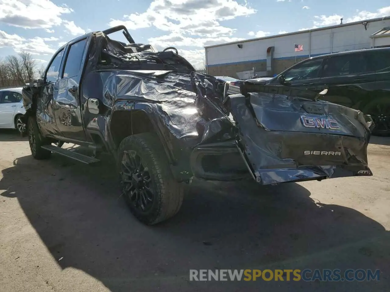 2 Photograph of a damaged car 1GT49PE77RF264722 GMC SIERRA 2024