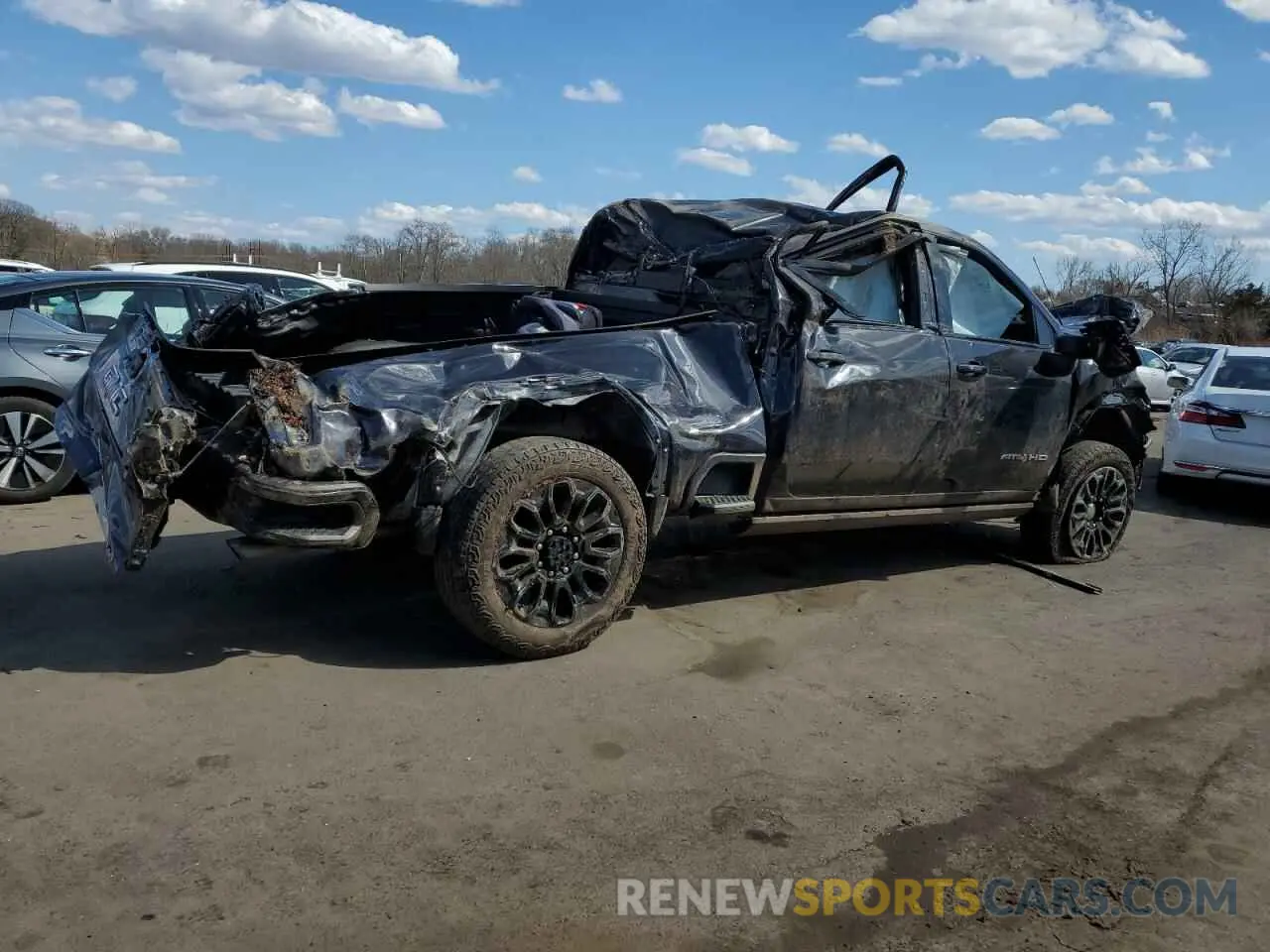 3 Photograph of a damaged car 1GT49PE77RF264722 GMC SIERRA 2024